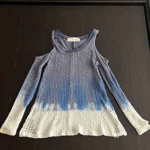 Pretty Vintage Havana off the shoulder top size small